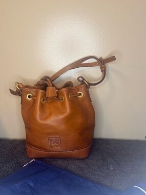 Dooney & Bourke Florentine Leather Small Drawstring Bag